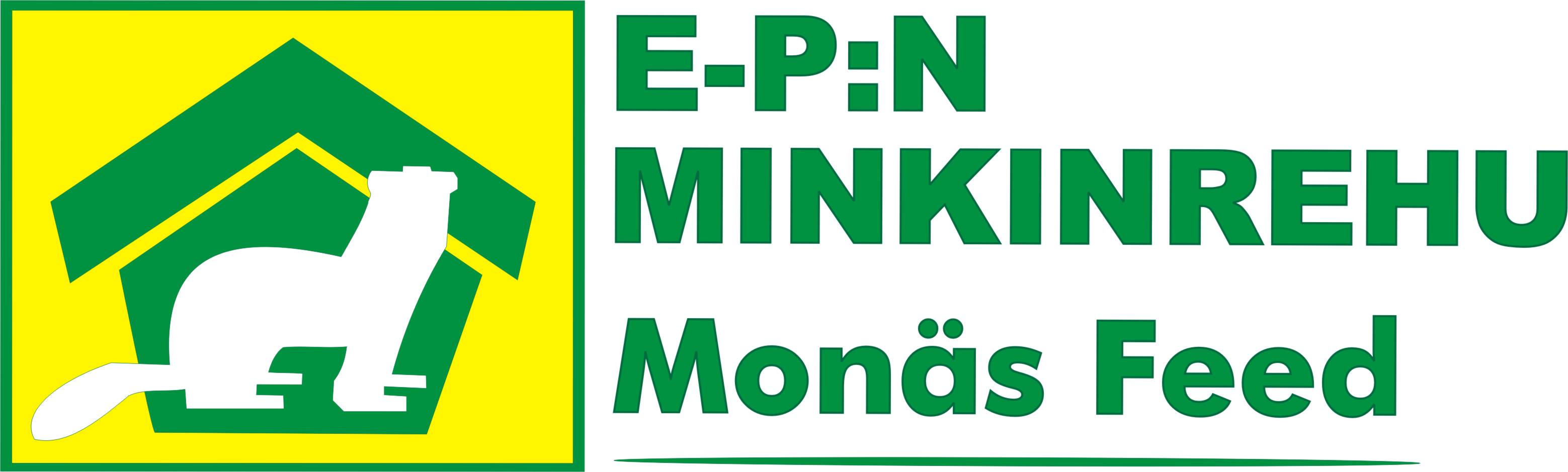 E-P:n Minkinrehu Fodder (logo)